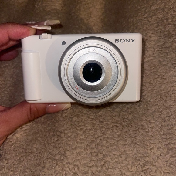 Sony White Digital Camera